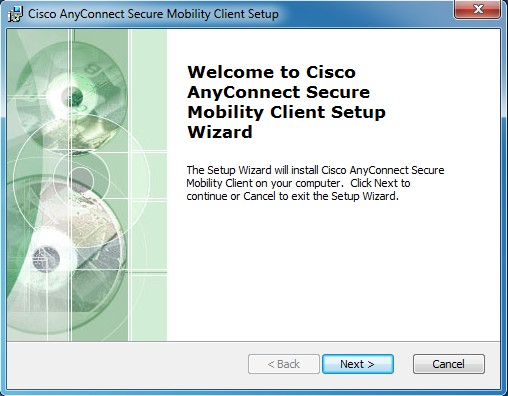 cisco anyconnect secure mobility client install error